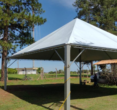 Tenda Lona Branca